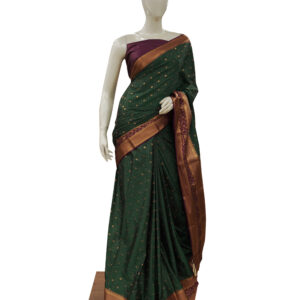 semi silk saree