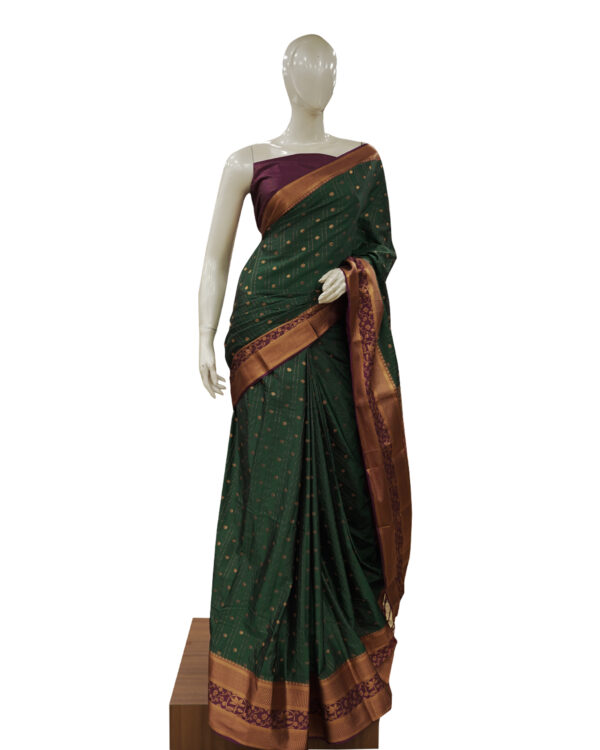 semi silk saree